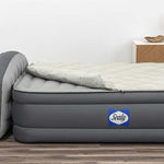 SEALY AlwayzAire Tough Guard Quilted Topper Air Mattress, Queen