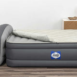 SEALY AlwayzAire Tough Guard Quilted Topper Air Mattress, Queen